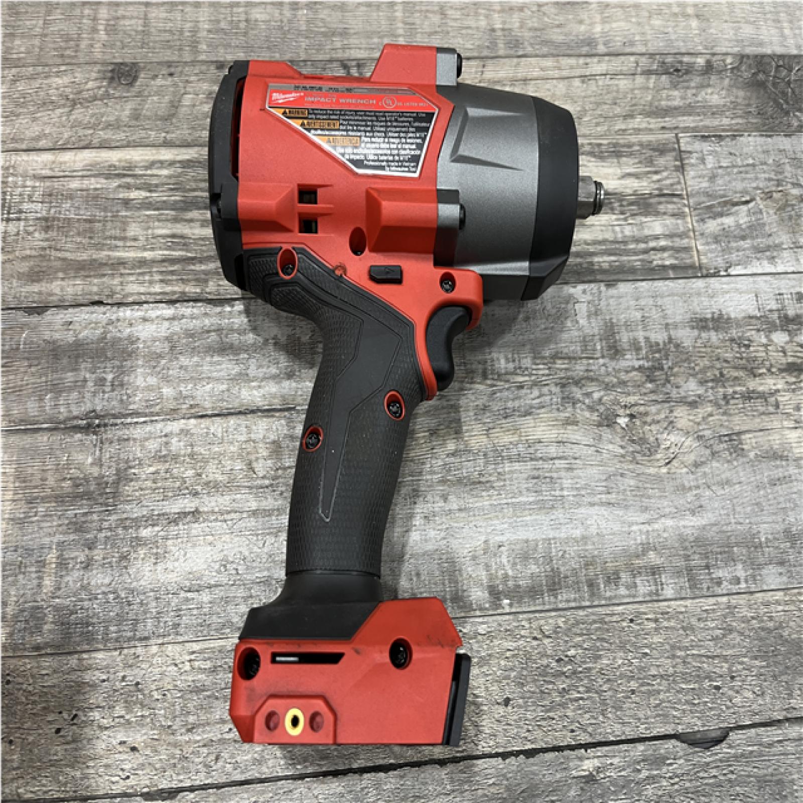 AS-IS Milwaukee FUEL 18V Lithium-Ion Brushless Cordless 1/2 in. Impact Wrench with Friction Ring (Tool-Only)