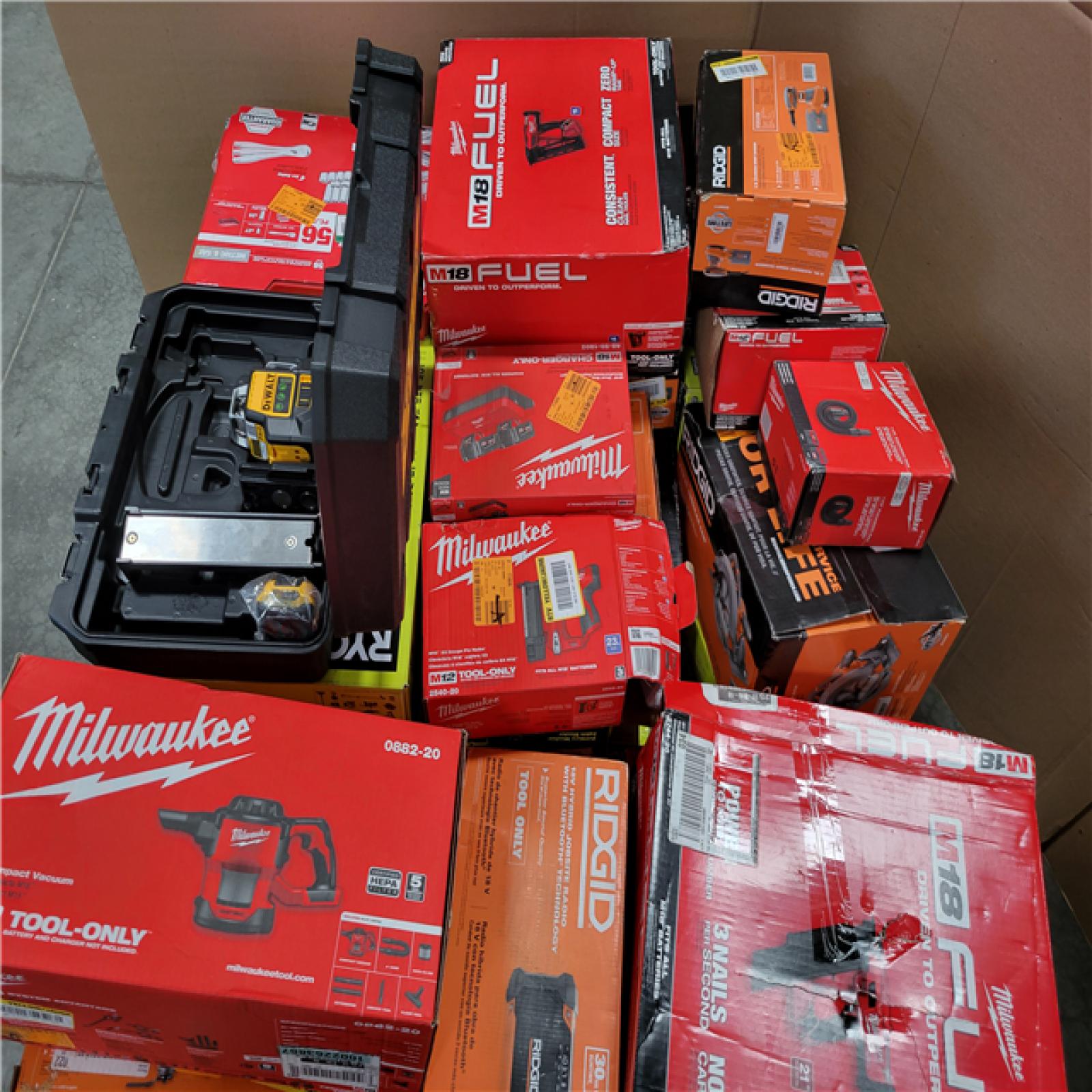 CALIFORNIA AS-IS TOOL PALLET
