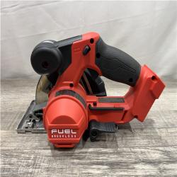 AS-IS Milwaukee FUEL 18V Lithium-Ion Brushless Cordless Metal Cutting 5-3/8 in. Circular Saw (Tool-Only)