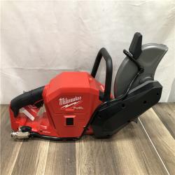 AS-IS Milwaukee FUEL ONE-KEY 18V Lithium-Ion Brushless Cordless 9 in. Cut Off Saw Kit