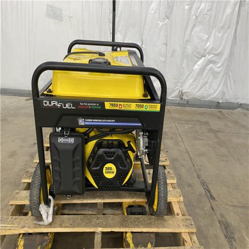 Houston Location AS IS - Champion Generator 7850 Watts