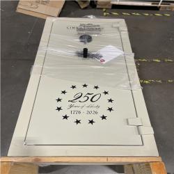 DALLAS LOCATION- LIBERTY SAFE 24-Gun 40-min Fire Rated Electronic Lock Gun Safe Desert Sand