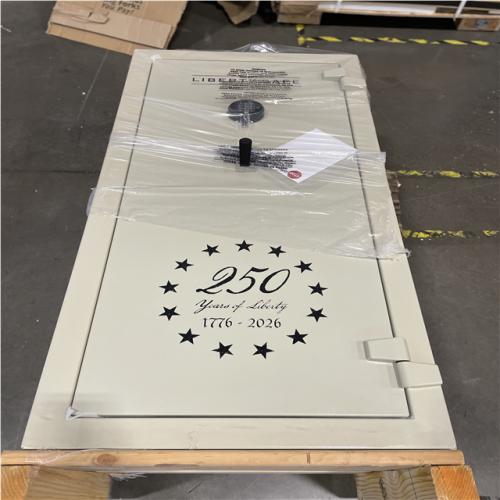 DALLAS LOCATION- LIBERTY SAFE 24-Gun 40-min Fire Rated Electronic Lock Gun Safe Desert Sand