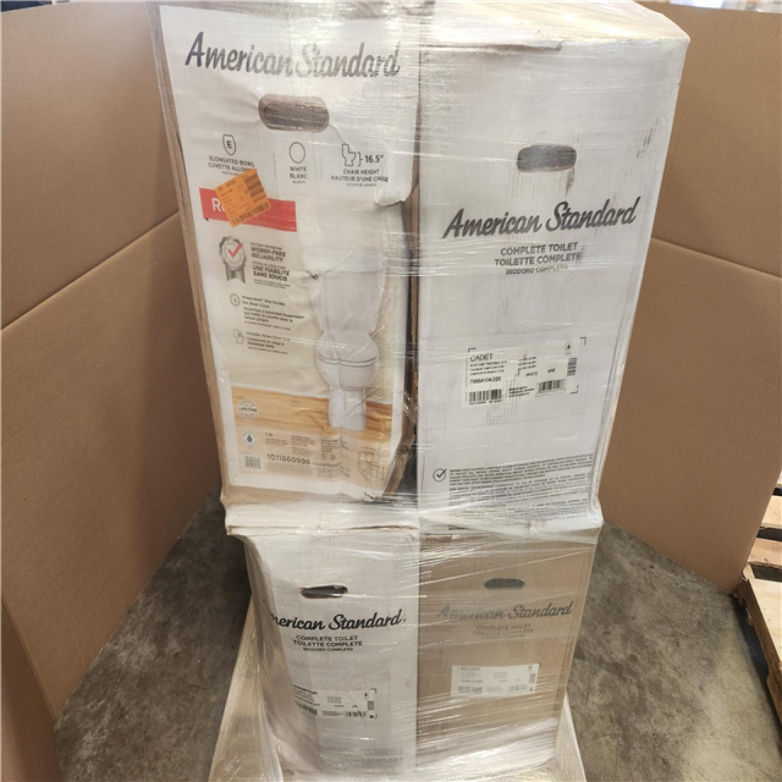 Phoenix Mixed American Standard Toilet Pallet (6 Toilets)