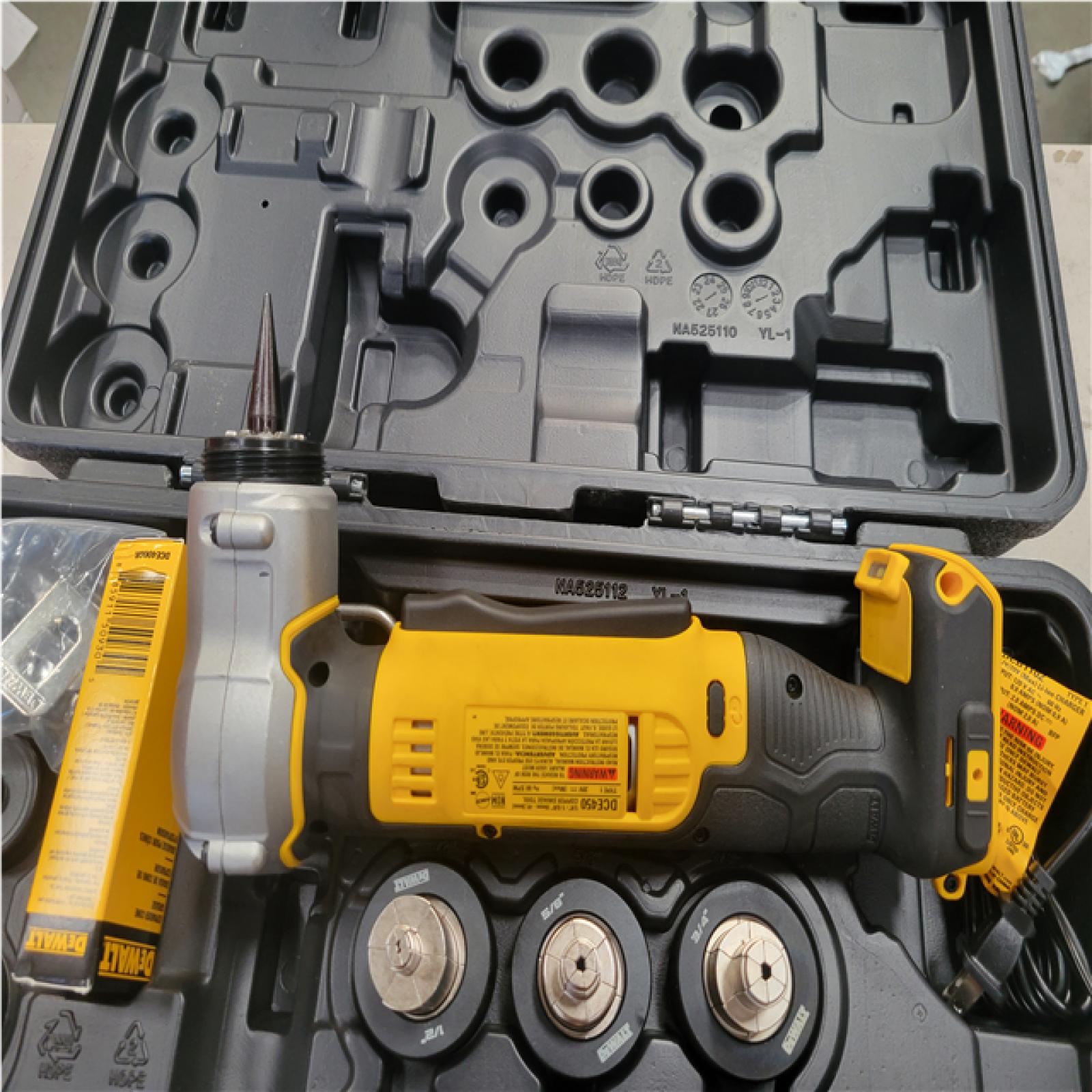 CALIFORNIA AS-IS DEWALT COPPER SWAGE TOOL