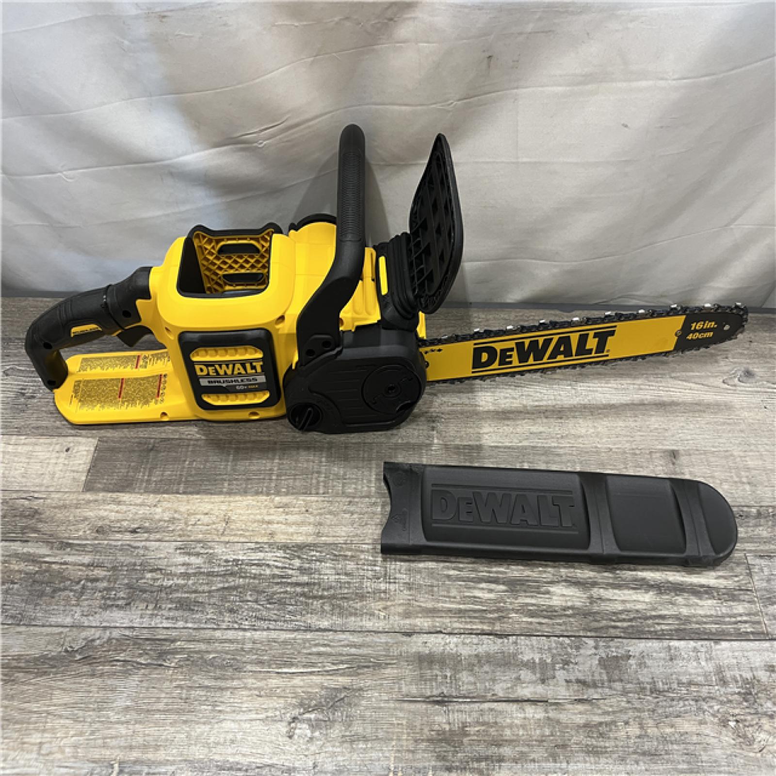AS-IS DEWALT FLEXVOLT 60V MAX 16in. Brushless Cordless Chainsaw (Tool Only)
