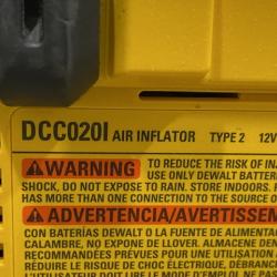 AS-IS DEWALT 20V MAX Cordless Electric Portable Inflator (Tool Only)