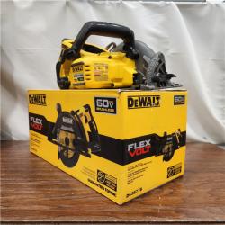 AS-IS DEWALT FLEXVOLT 60V MAX Cordless Brushless 7-1/4 in. Wormdrive Style Circular Saw (Tool Only)