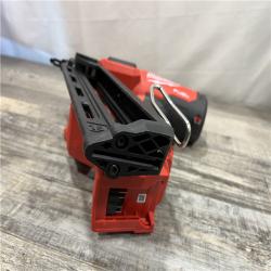 AS-IS Milwaukee FUEL 18-Volt Lithium-Ion Brushless Cordless Gen II 15-Gauge Angled Finish Nailer (Tool-Only)
