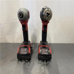 AS-IS - Milwaukee M18 18V Lithium-Ion Cordless Drill Driver/Impact Driver Combo Kit (2-Tool)