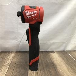 AS-IS Milwaukee FUEL 12V Lithium-Ion Brushless Cordless 1/4 in. Right Angle Die Grinder Kit