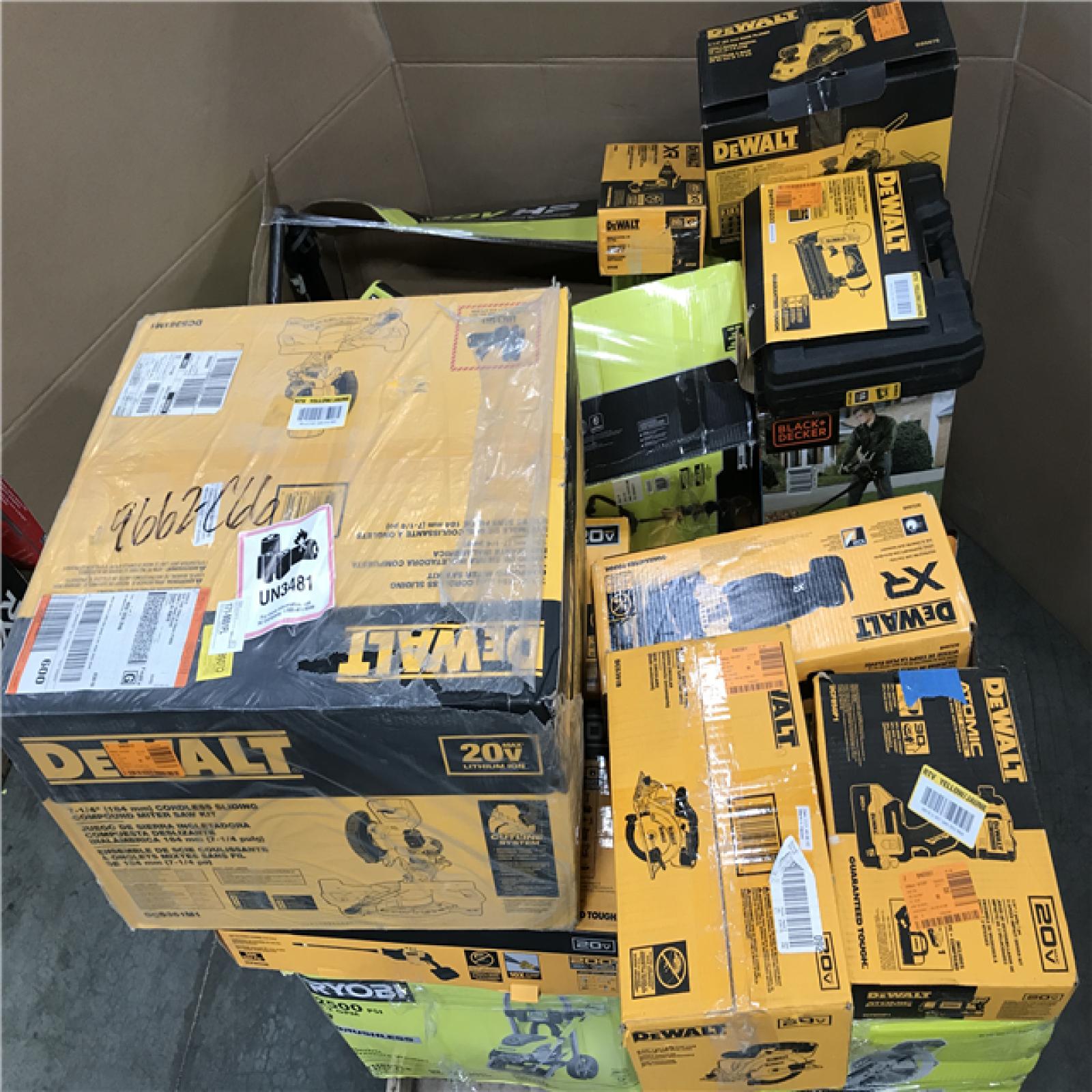 CALIFORNIA AS-IS TOOL PALLET
