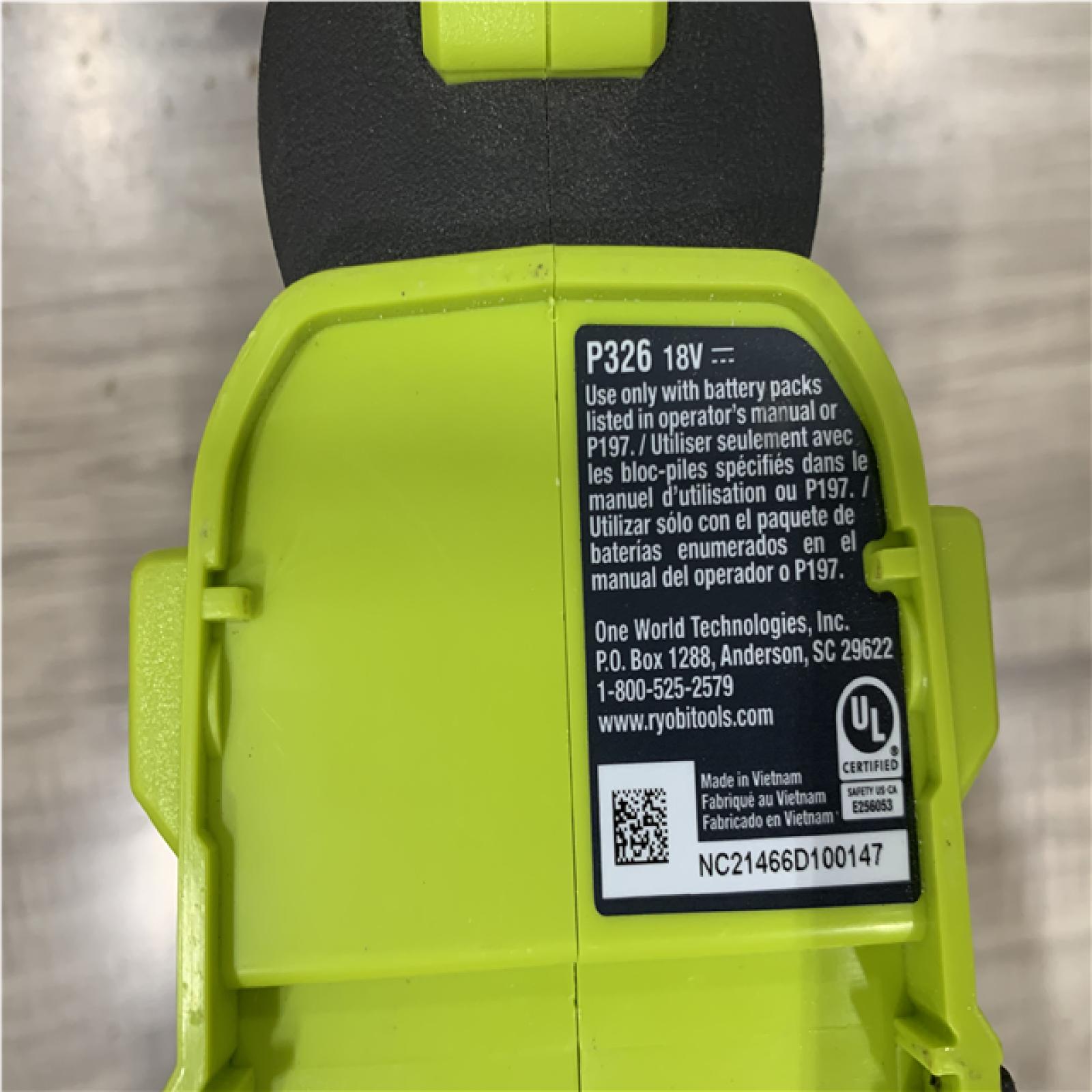 AS-IS RYOBI ONE+ 18V AirStrike 16-Gauge Cordless Finish Nailer (Tool Only)