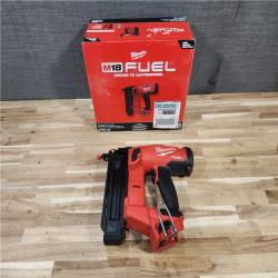 HOUSTON LOCATION - AS-IS Milwaukee  FUEL 18-Volt Lithium-Ion Brushless Cordless Gen II 18-Gauge Brad Nailer (Tool-Only)