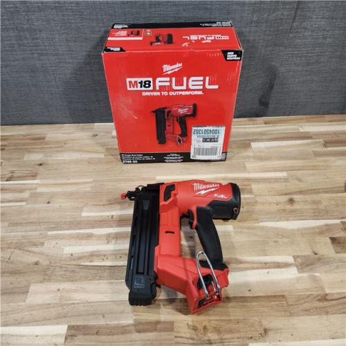 HOUSTON LOCATION - AS-IS Milwaukee  FUEL 18-Volt Lithium-Ion Brushless Cordless Gen II 18-Gauge Brad Nailer (Tool-Only)