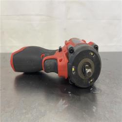 AS-IS- Milwaukee M12 FUEL 12V Lithium-Ion Brushless Cordless Stubby 3/8 in. Impact Wrench (Tool-Only)