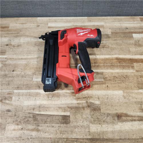 HOUSTON LOCATION - AS - IS Milwaukee FUEL 18-Volt Lithium-Ion Brushless Cordless Gen II 18-Gauge Brad Nailer (Tool-Only)