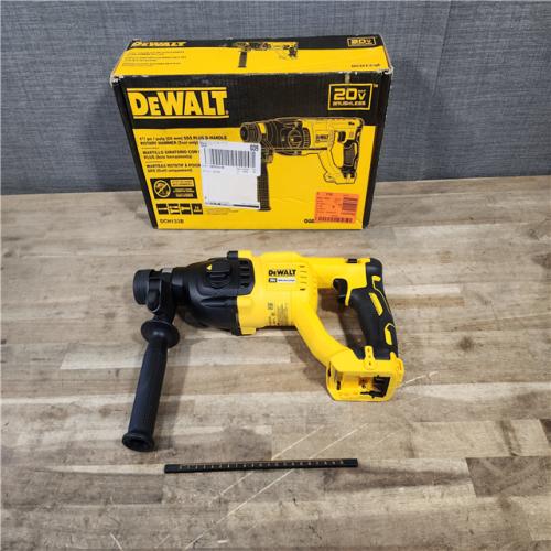HOUSTON LOCATION - AS-IS DEWALT 20V MAX Cordless Brushless 1 in. SDS Plus D-Handle Concrete and Masonry Rotary Hammer (Tool Only)