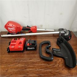 AS-IS Milwaukee M18 FUEL Brushless Cordless String Trimmer Kit w/ QUIK-LOK Capability