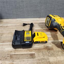HOUSTON LOCATION - AS - IS DEWALT 20V MAX XR Lithium-Ion Cordless 2-1/2 in. 15-Gauge Finish Nailer Kit