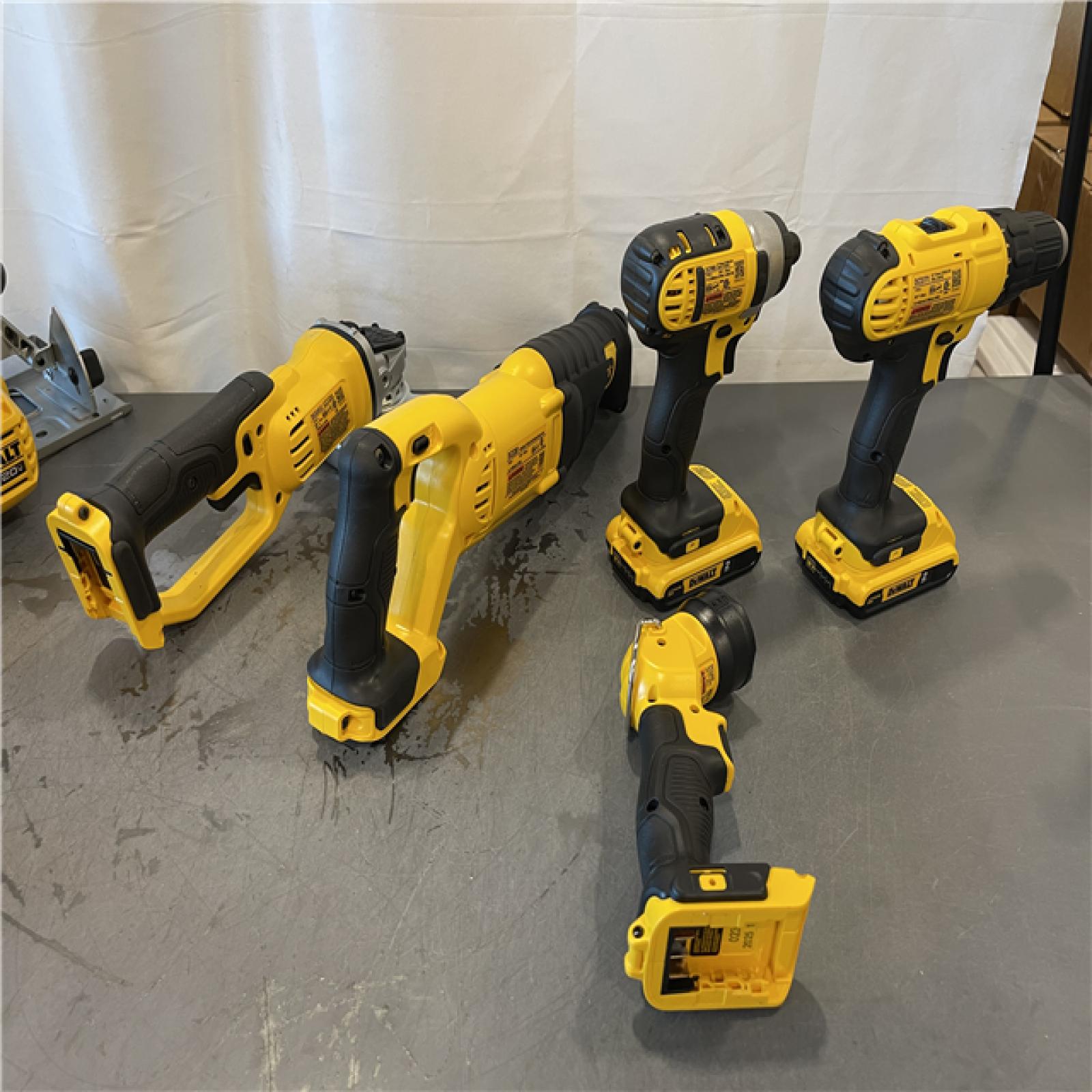AS-IS - Dewalt 20V MAX Cordless 9 Tool Combo Kit
