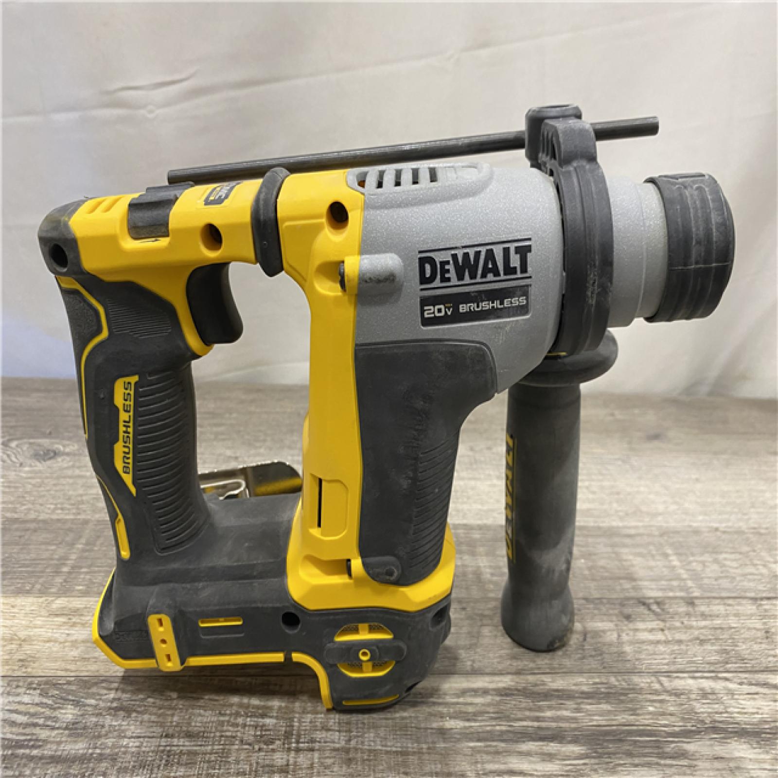 AS-IS DEWALT ATOMIC 20V MAX Cordless Brushless Ultra-Compact 5/8 in. SDS Plus Hammer Drill (Tool Only)