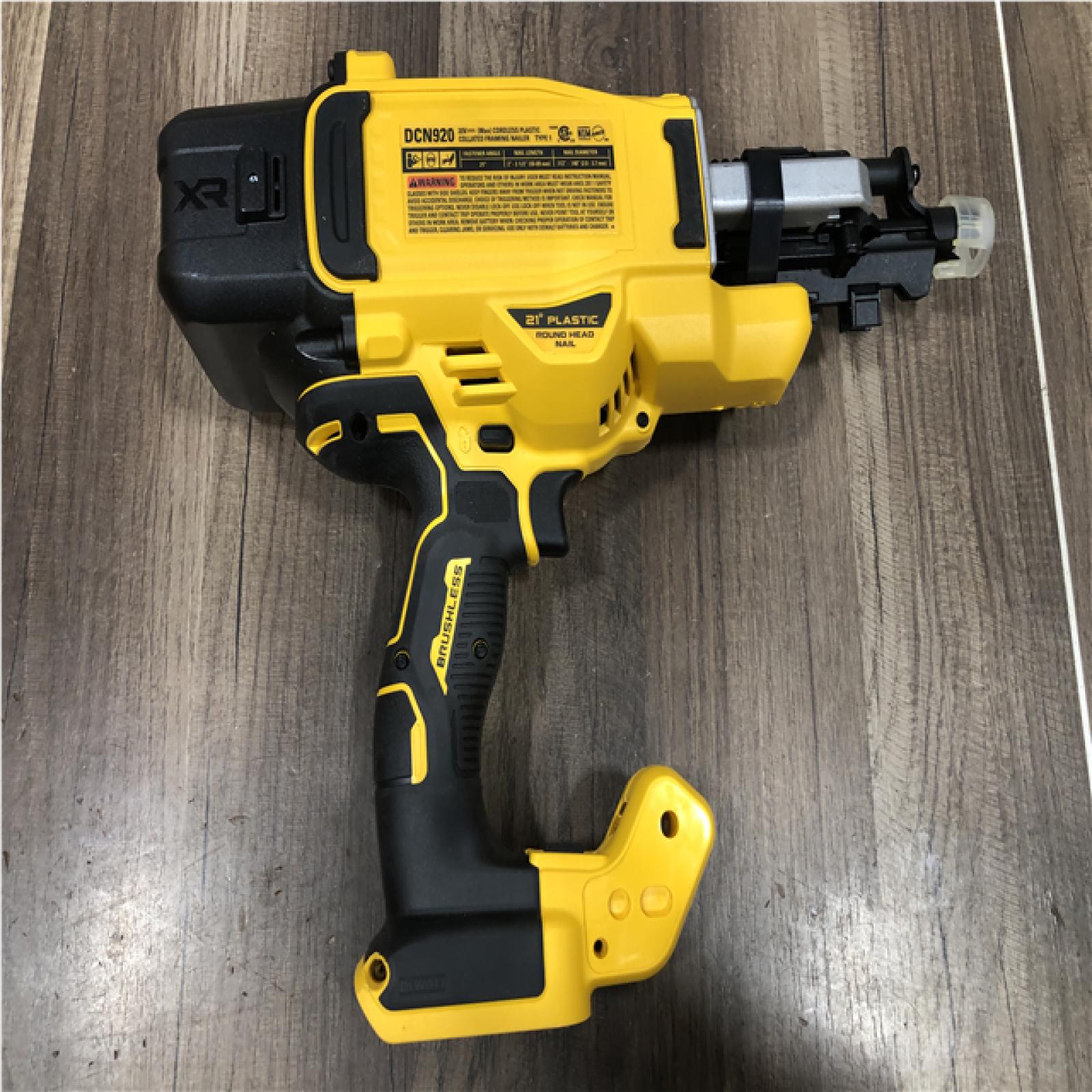 AS-IS DEWALT 20-Volt 21° Cordless Framing Nailer (Tool-Only)