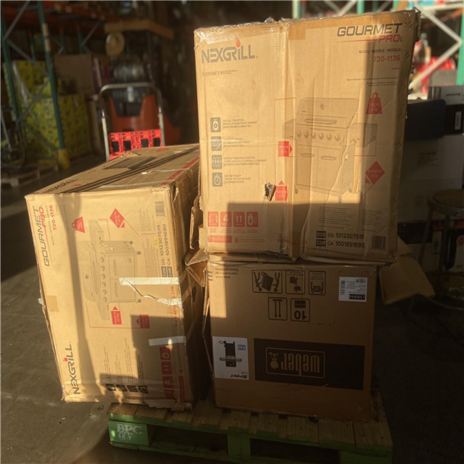 DALLAS LOCATION - GRILL PALLET (3 UNITS)