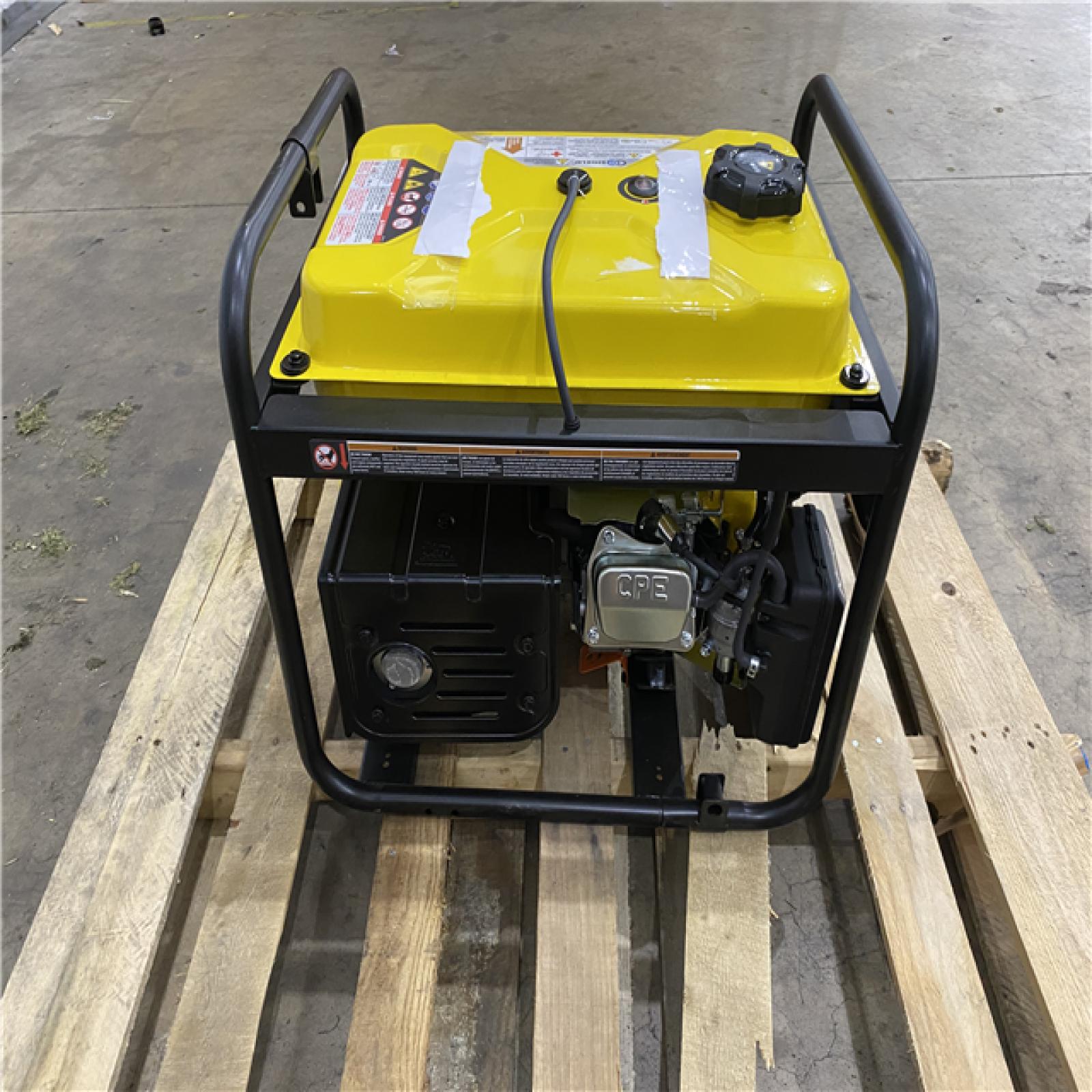 Houston Location - AS-IS Champion Dual Fuel 4250 Running Watts Generator