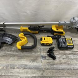 AS-IS DEWALT 20V MAX 14 in. Brushless Cordless Battery Powered Foldable String Trimmer Kit