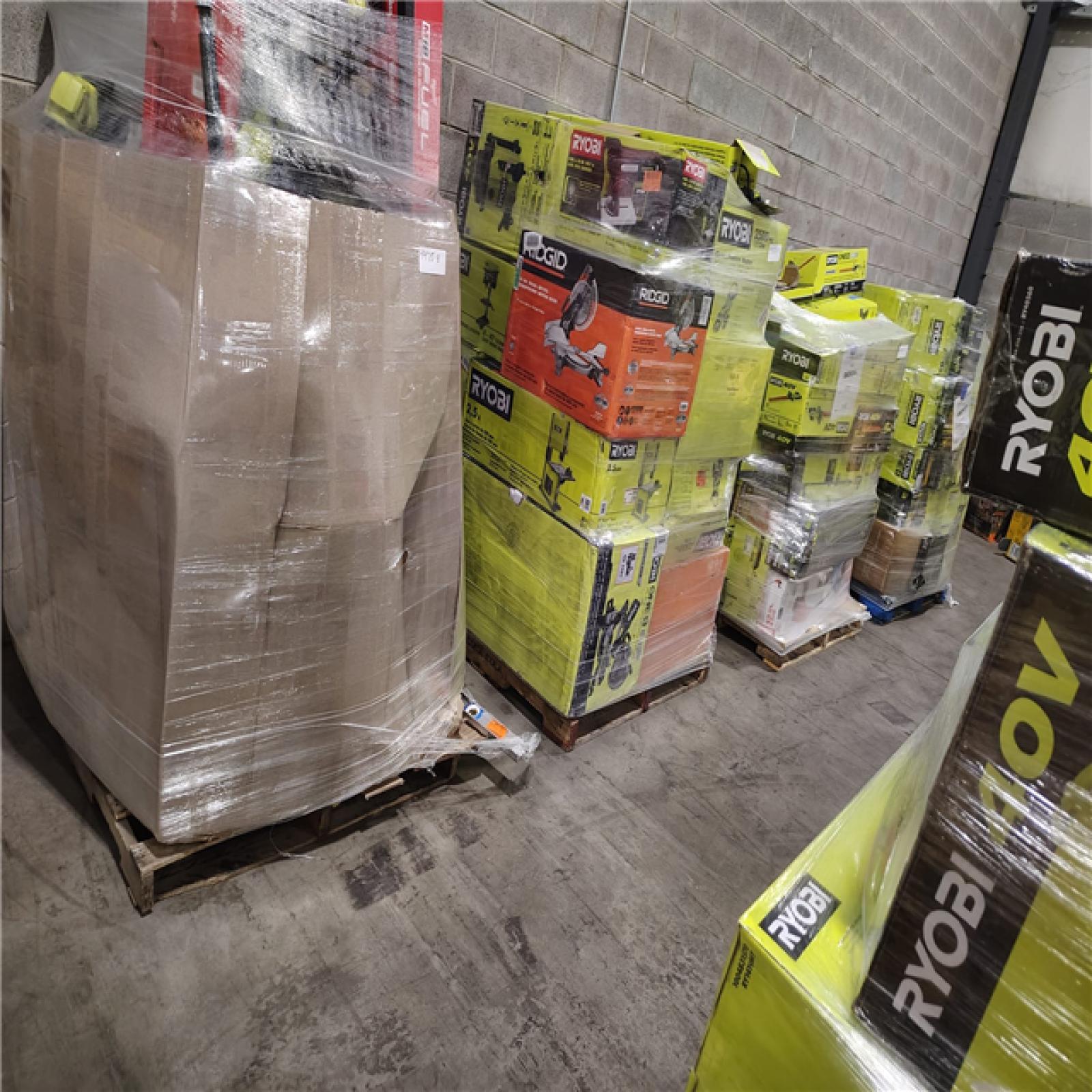 Pittston Location As-Is Power Tools Partial Truckload (10 Pallets) 4475-B