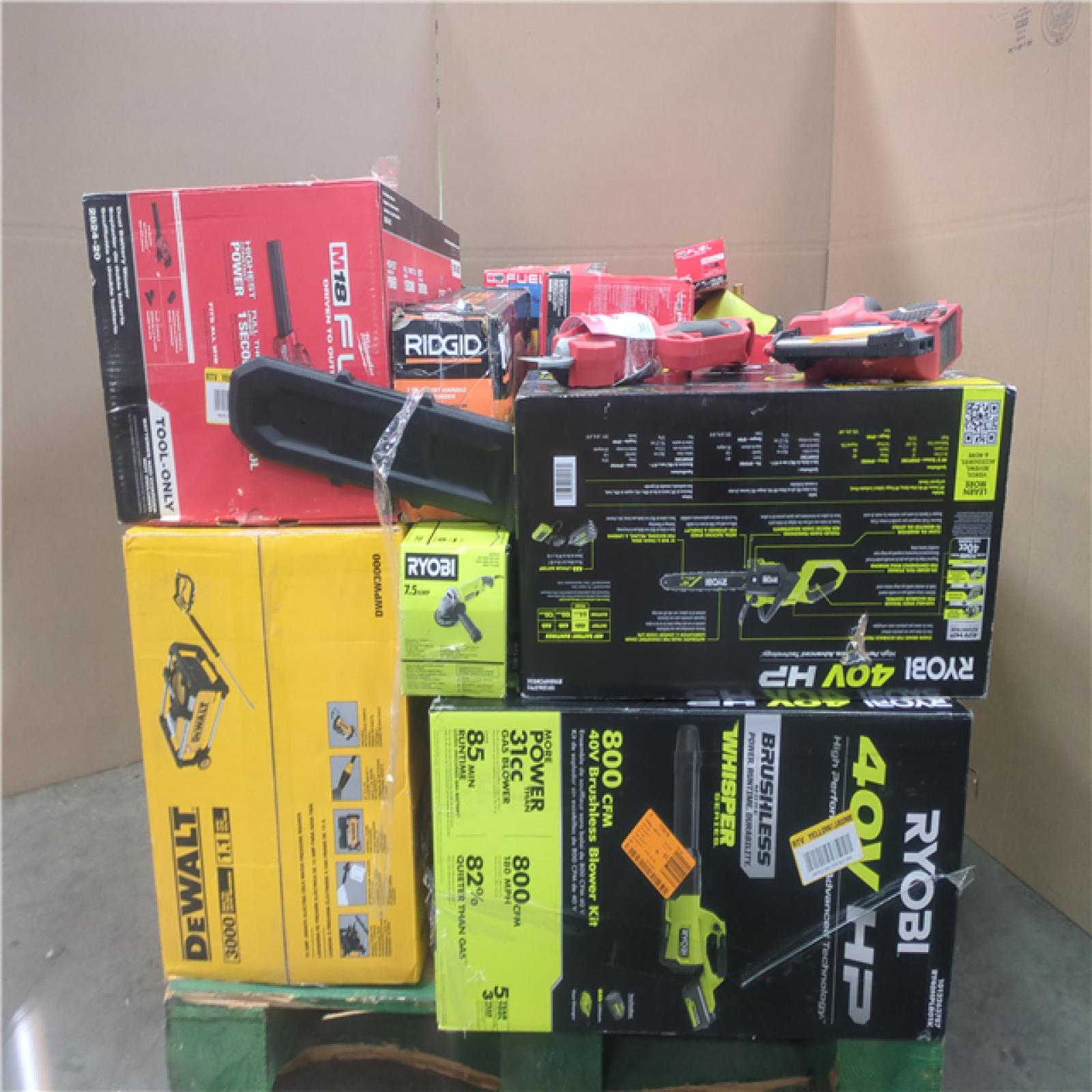 CALIFORNIA AS-IS TOOL PALLET