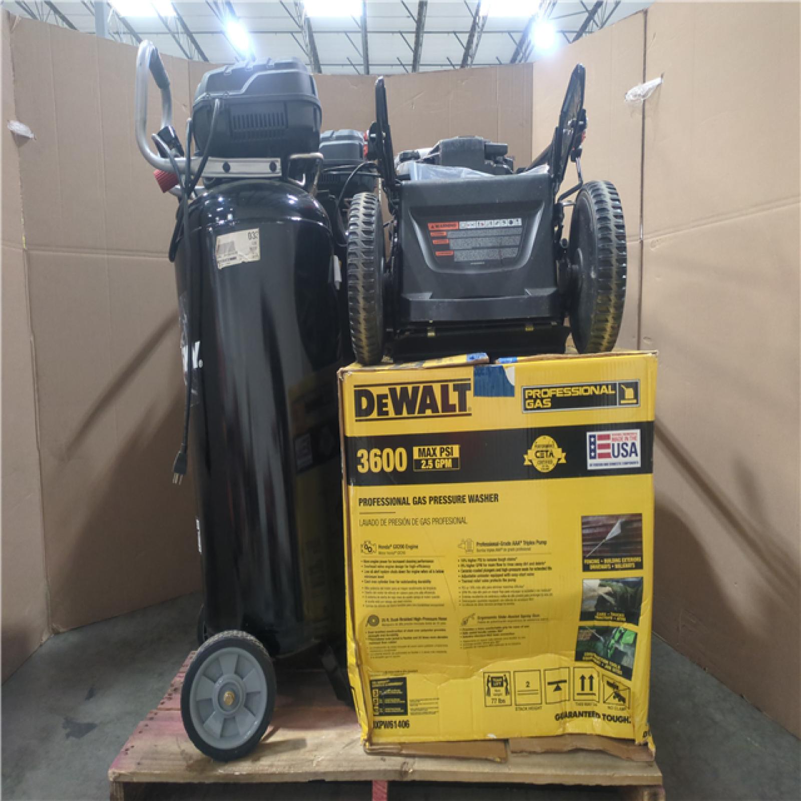 CALIFORNIA AS-IS OUTDOOR POWER EQUIPMENT