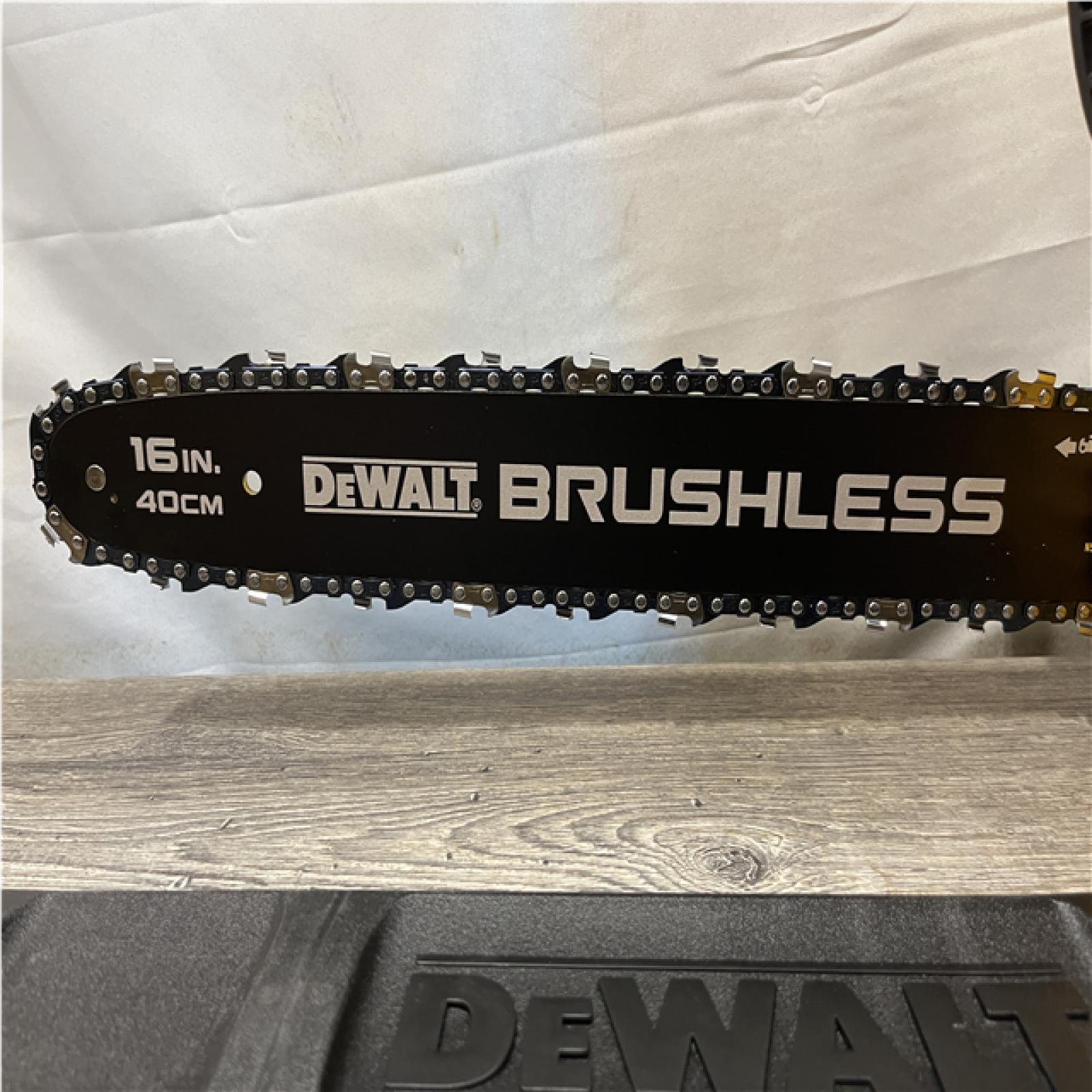 AS-IS DEWALT FLEXVOLT 60V MAX 16in. Brushless Cordless Chainsaw (Tool Only)