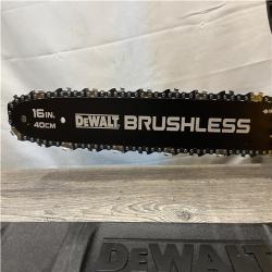 AS-IS DEWALT FLEXVOLT 60V MAX 16in. Brushless Cordless Chainsaw (Tool Only)