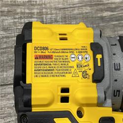 AS-IS DEWALT 20V XR Brushless Cordless 1/2 in. Hammer Drill (Tool-Only)