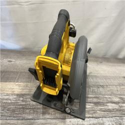 AS-IS DEWALT FLEXVOLT 60V MAX Cordless Brushless 7-1/4 in. Circular Saw with Brake (Tool Only)