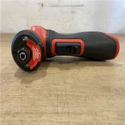 AS-IS Milwaukee FUEL 12V Lithium-Ion Brushless Cordless 1/4 in. Right Angle Die Grinder (Tool-Only)