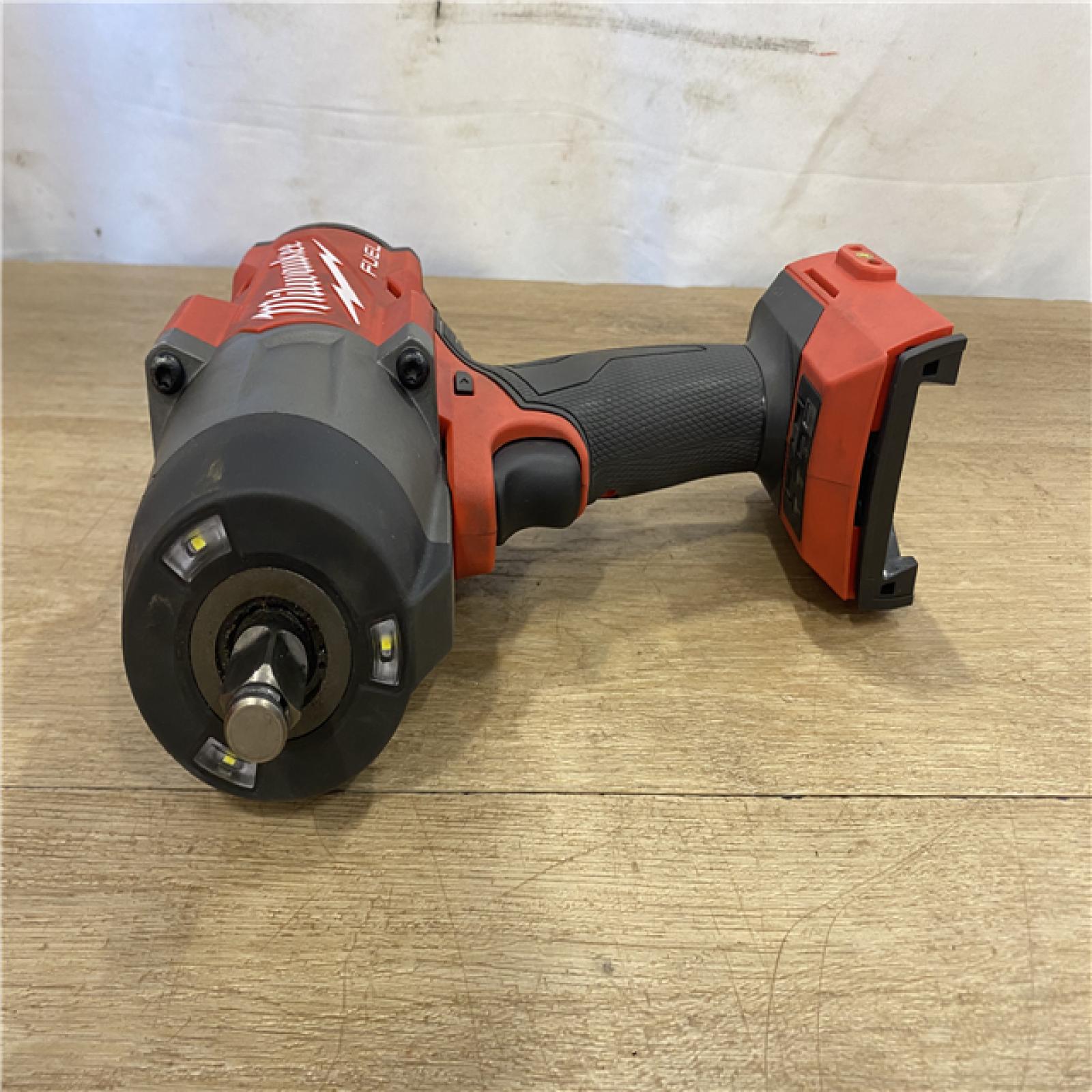 AS-IS Milwaukee FUEL 18V Lithium-Ion Brushless Cordless 1/2 in. Impact Wrench with Friction Ring (Tool-Only)