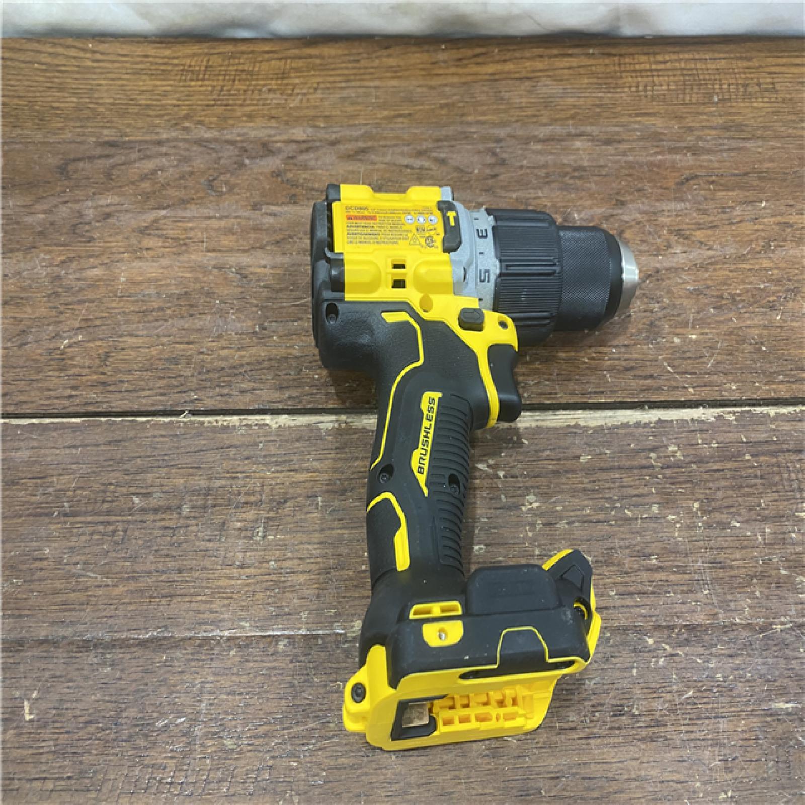 AS-IS DEWALT 20V MAX XR Hammer Drill and ATOMIC Impact Driver 2 Tool Cordless Combo Kit with (2) 4.0Ah Batteries, Charger, and Bag
