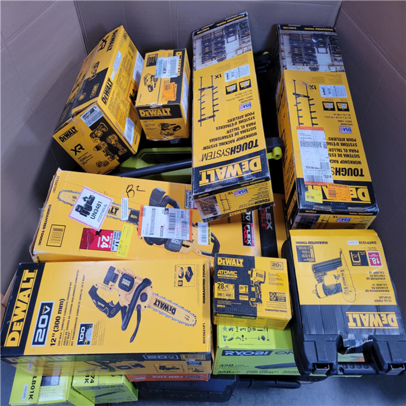 CALIFORNIA AS-IS TOOL PALLET