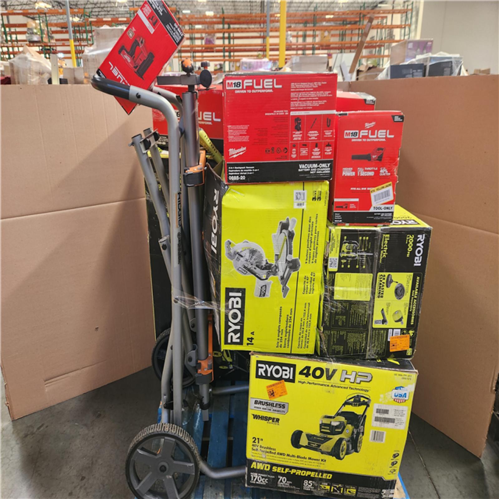 CALIFORNIA AS-IS TOOL PALLET