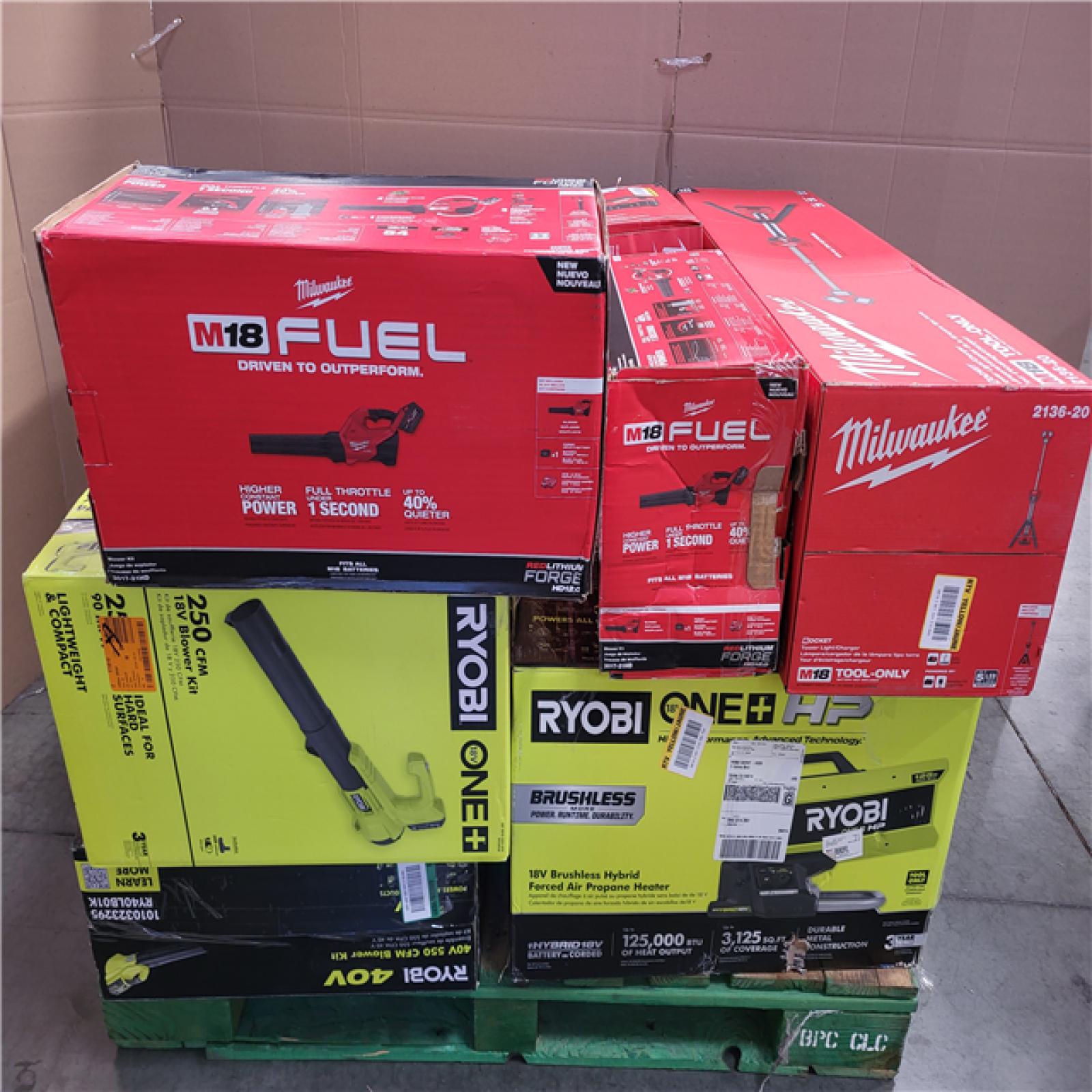 CALIFORNIA AS-IS TOOL PALLET