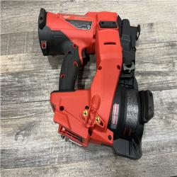AS-IS Milwaukee FUEL 18-Volt Lithium-Ion Brushless Cordless Coil Roofing Nailer (Tool Only)