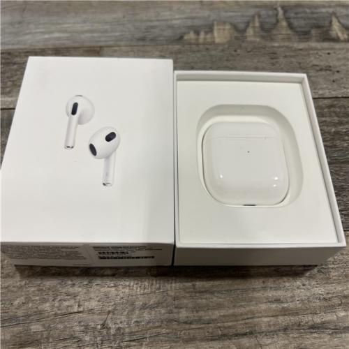 Apple AirPods (3rd Generation) Wireless Earbuds with MagSafe Charging Case. Spatial Audio, Sweat and Water Resistant, up to 30 Hours of Battery Life.