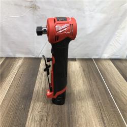 AS-IS Milwaukee FUEL 12V Lithium-Ion Brushless Cordless 1/4 in. Right Angle Die Grinder Kit