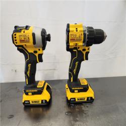 AS-IS- DEWALT ATOMIC 20-Volt MAX Lithium-Ion Cordless Combo Kit