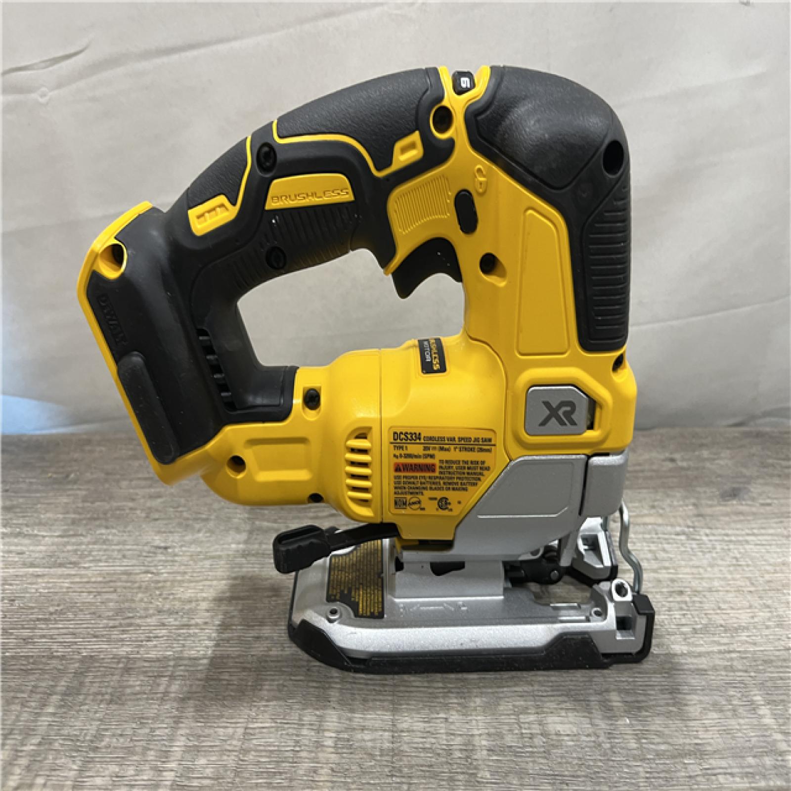 AS-IS DEWALT 20V MAX XR Cordless Brushless Jigsaw (Tool Only)