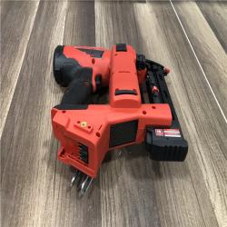 AS-IS Milwaukee FUEL 18-Volt Lithium-Ion Brushless Cordless 18-Gauge 1/4 in. Narrow Crown Stapler (Tool-Only)