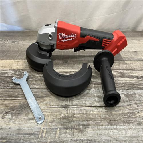 AS-IS Milwaukee 18V Lithium-Ion Brushless Cordless 4-1/2 in./5 in. Grinder w/Paddle Switch (Tool-Only)